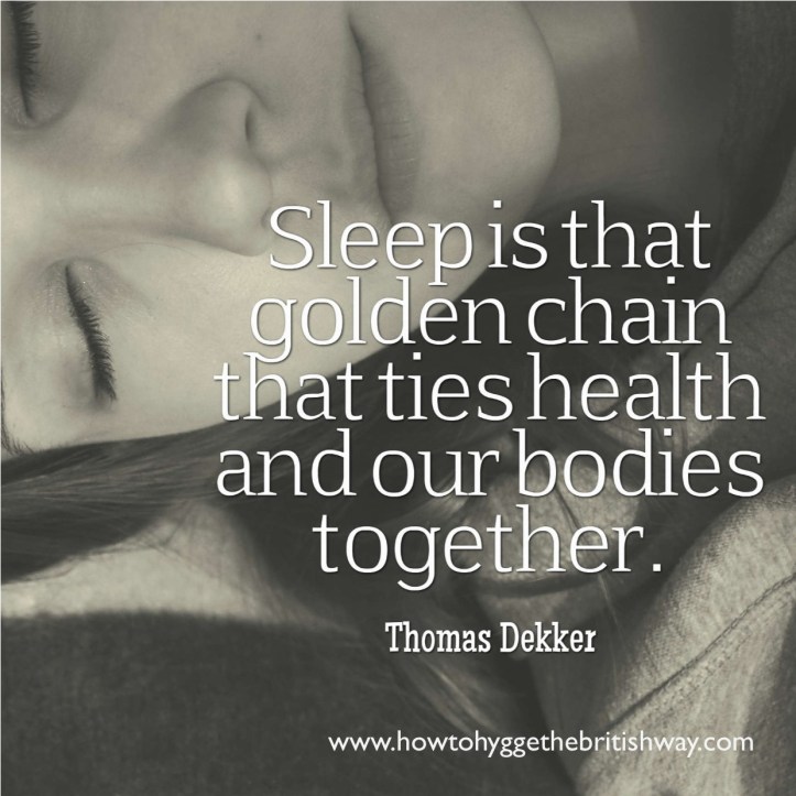 Sleep is that golden chain