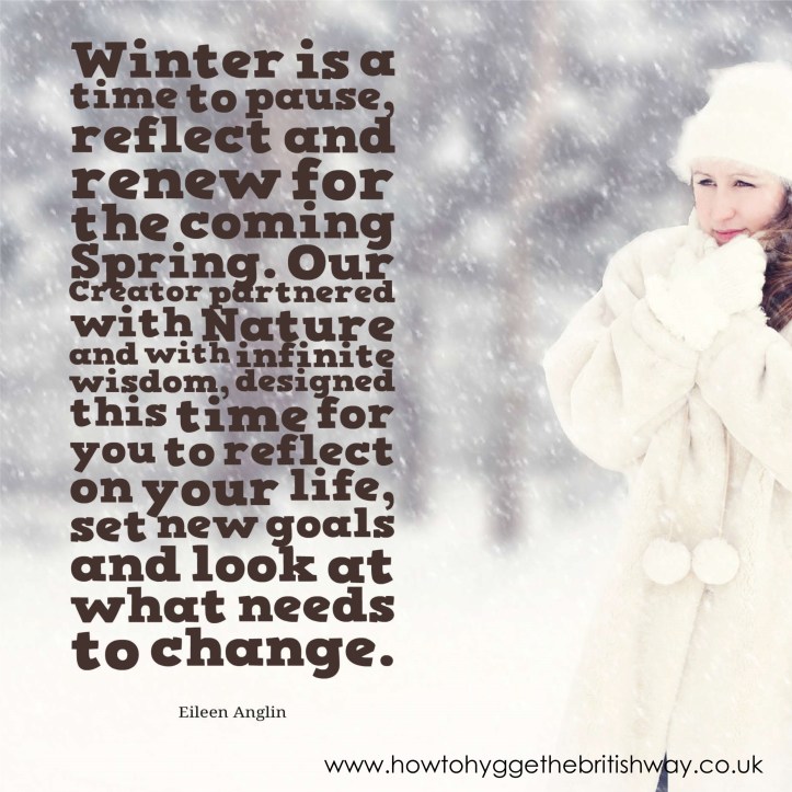 Winter is a time to pause