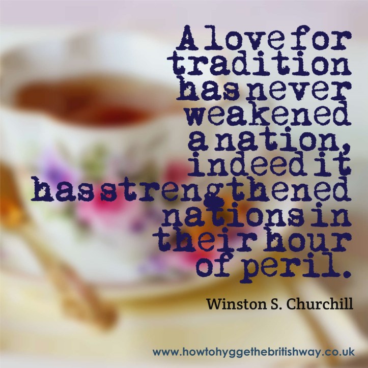 A love for tradition has never weakened nations