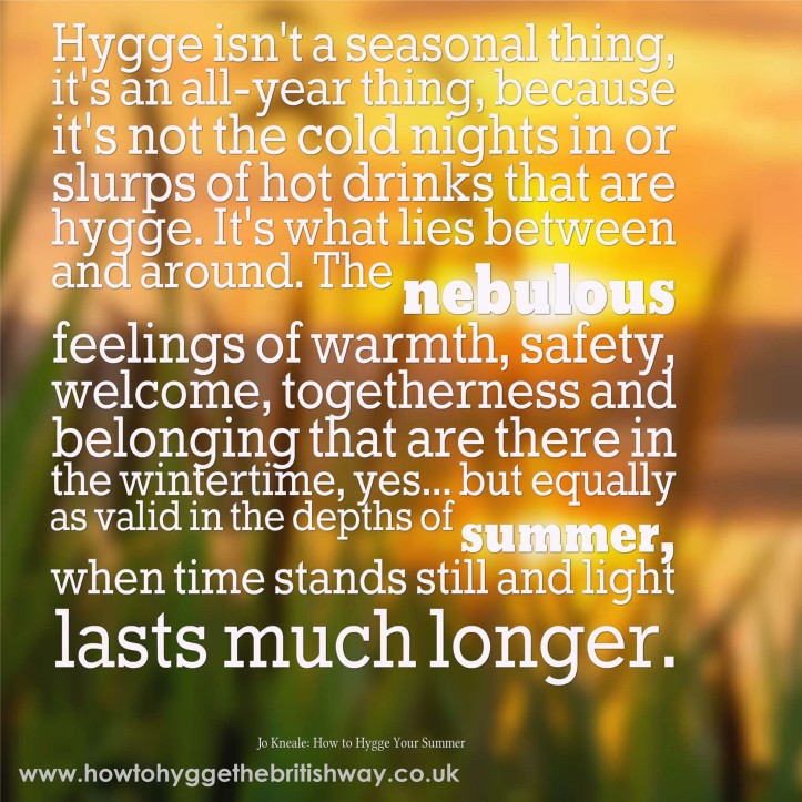 Hygge isn't a seasonal thing