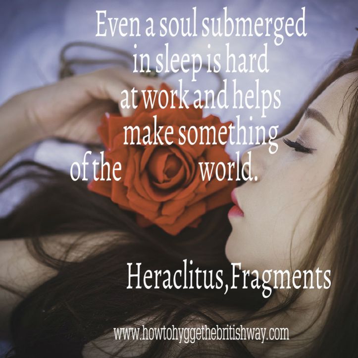 Even a soul submerged in sleep 1