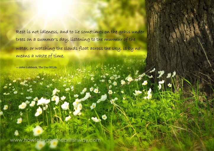 Rest is not idleness